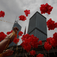 A balloon release in Hong Kong in 2011.